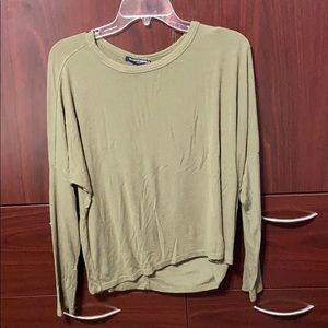 Brandy Melville army green long sleeve